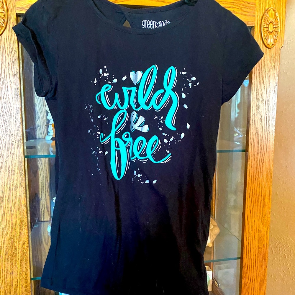 Green Soda Girls Size XL Tee